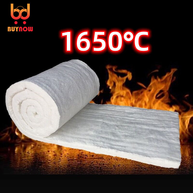 Zirconio bianco contenente coperta in fibra ceramica ad alta allumina refrattaria ad alta temperatura isolamento in silicato di alluminio cotone