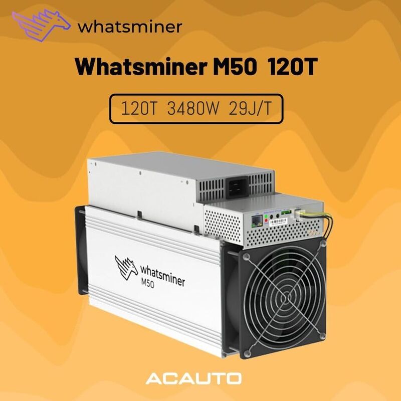 Máquina de minería de Bitcoin, Whatsminer M50, 11th, 3304W, SHA-256, BTC, ASIC, AA BUY 2 GET 1 gratis