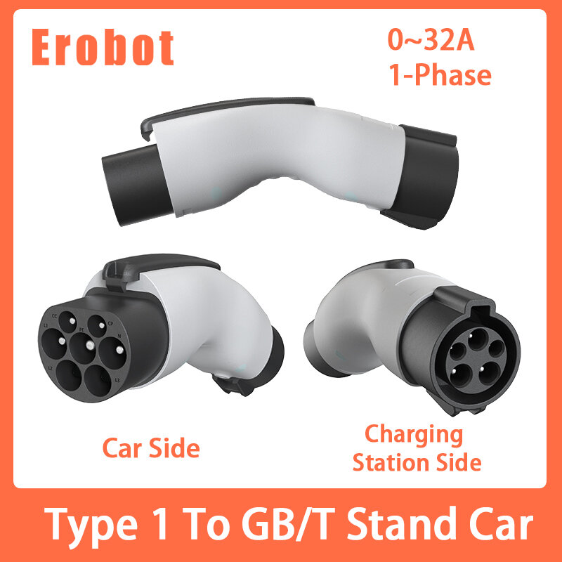 Type 1 To GBT Plug Adapter CCS1 To GBT Tesla Y Accessories CCS1 Combo Adapter Electrical Appliances For Car Charger Electric Car