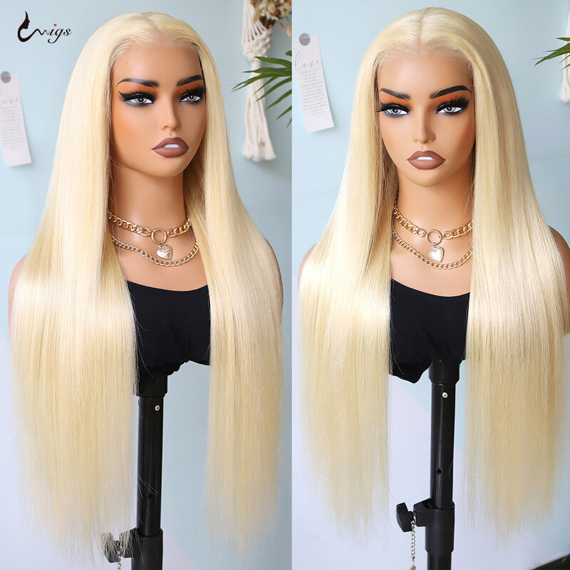 Clearance Wig Ship From US 13x4 613 Lace Frontal Wig Brazilian Remy 100% Human Hair Straight HD Lace Front 180% Human Hair Wigs