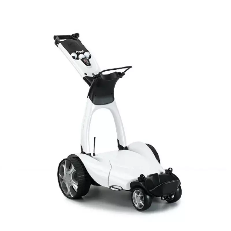 Stewart Golf X9 Follow Electric Cart avec télécommande, batterie supplémentaire, accessoires complets, nouveau