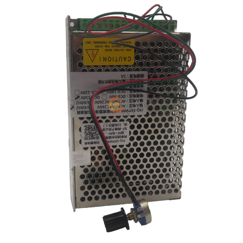 HQ-SXPWM-X entrada de pulso de alta potência AC90-260V saída dc 0-110v 8a motor governador digital tensão e corrente