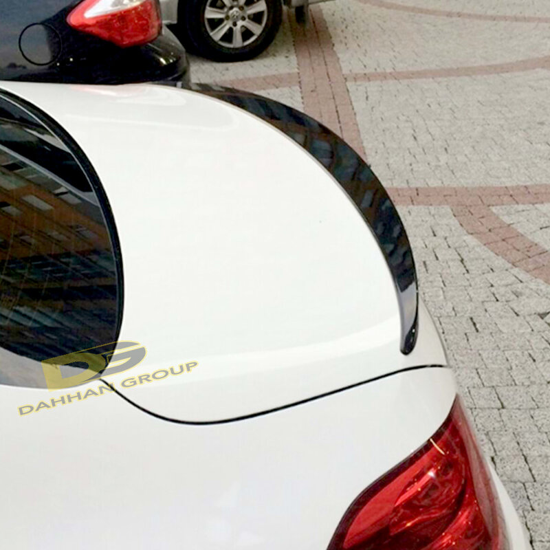 Alerón trasero para maletero de Mercedes Benz Clase C W205 2016 - 2022 AMG, estilo anatómico, pintado o crudo, plástico ABS de alta calidad