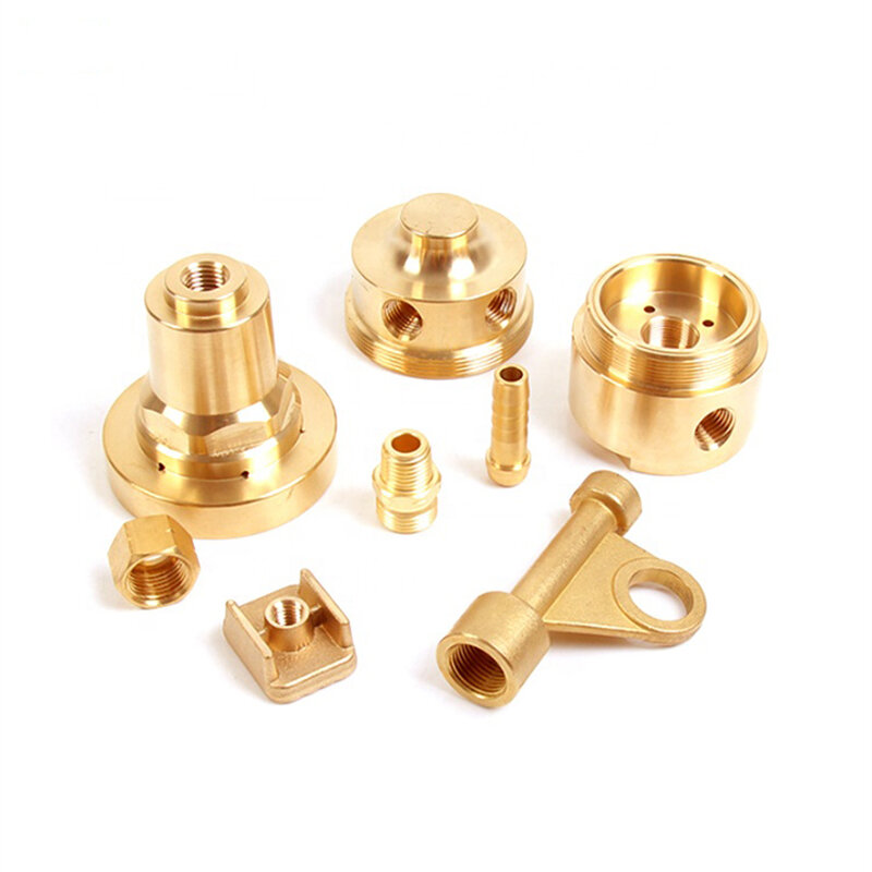 MOQ 1PC Custom CNC Machining Service Precision Aviation 5 Axis Colorful Token Parts Anodic Oxidation Brass Laser Cut Made in PRC