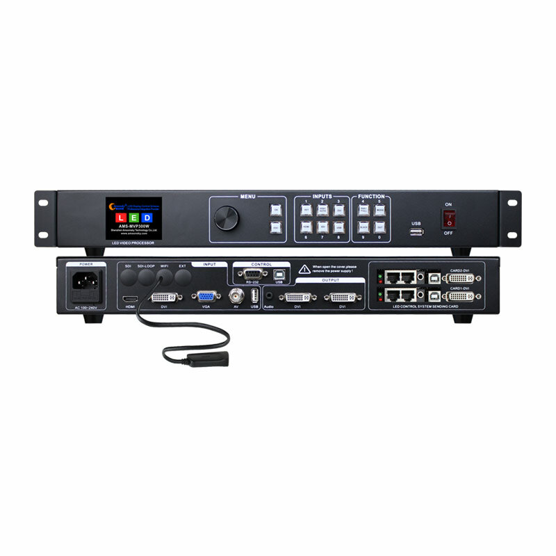 MVP300W светодиодный видеопроцессор DVI настенный экран Splicer мультимедийный дисплей Видеопроцессор WIFI контроллер