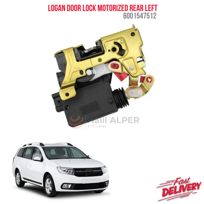 Cerradura de puerta motorizada para LOGAN, piezas de coche de alta calidad, 6001547512 parte trasera izquierda, precio razonable, garantía duradera