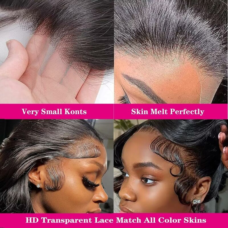 30 Inch Lace Front Human Hair Pruiken Brazilian Body Wave 13X4 13X6 Hd Frontale Pruiken Voor Vrouwen 4X4 Lijmloze Pre Tokkelsluiting Pruik