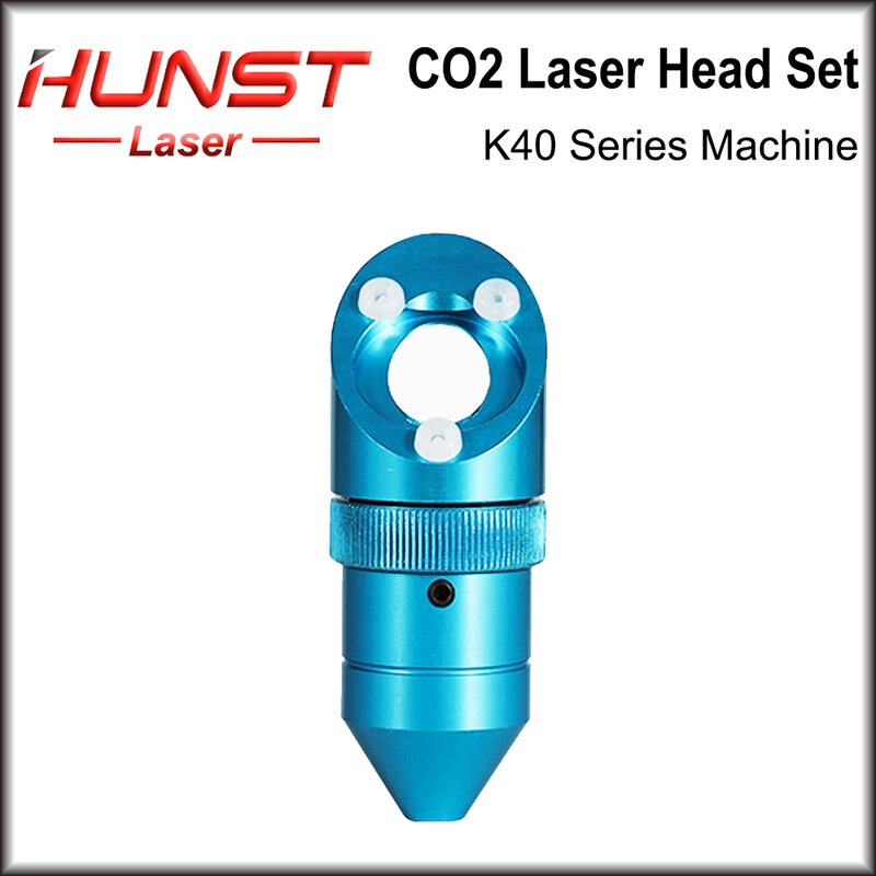 HUNST-CO2 Cabeça Laser para Série K40, Gravação e Máquina de Corte Lente, Dia 12mm, 18mm, FL50.8 mm, Espelho, 20mm