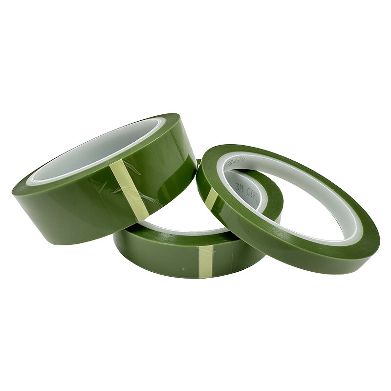 CIP31 polyester silicone green  Waterproof higher heat resistance long 50m tape
