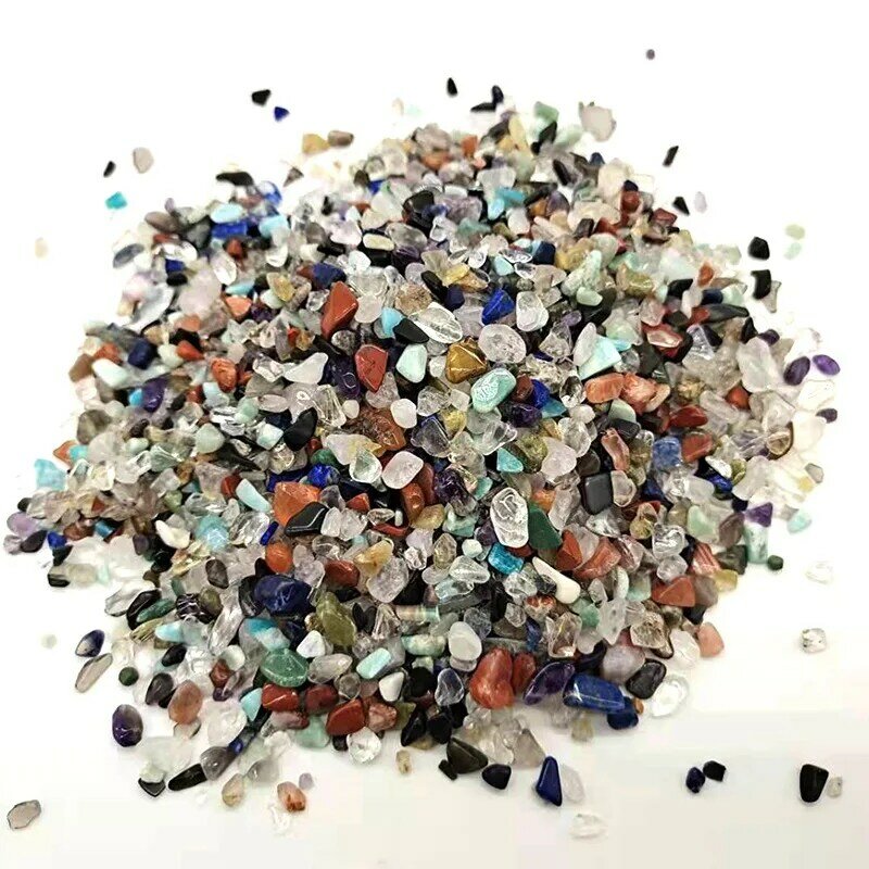 Natural Crystal Chips Home Decor Crystal Crushed Stone 50g
