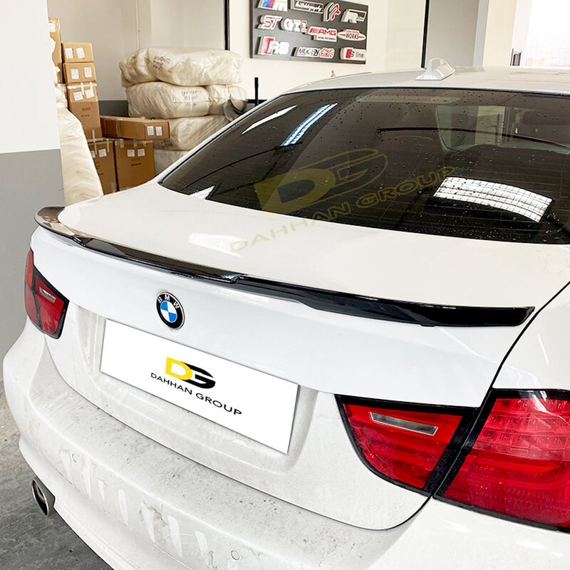 BMW 3 Serie E90 und E90 LCI 2004 - 2011 Hinten Stamm Spoiler Flügel M4 Stil Rohen oder Gemalt Oberfläche hohe Qualität ABS Kunststoff