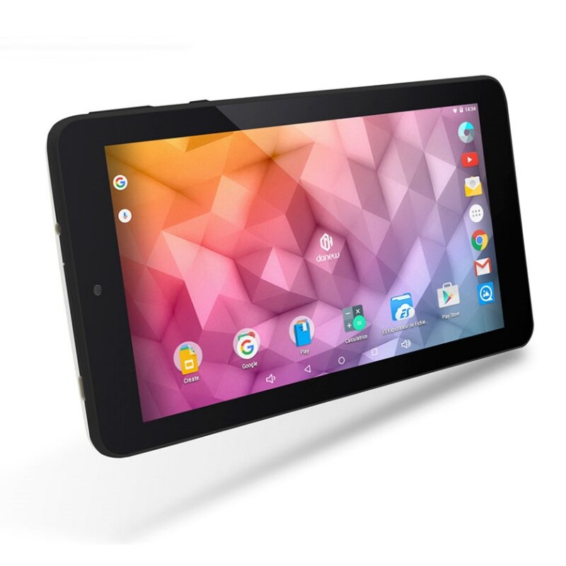 Dean Tourts-Tablette PC avec appareil photo, tablettes Android 7.0, Wi-Fi, CortexTM A7, Façades, CPU Core, 7.1 en effet, 1 Go de RAM, 8 Go, offres spéciales