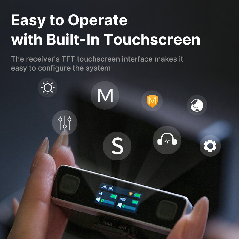 Ulanzi U-Mic Draadloze Lavalier Microfoon Dual-Channel Opname Voor Camera Android Ios Smartphone 20 Uur Bedrijfstijd