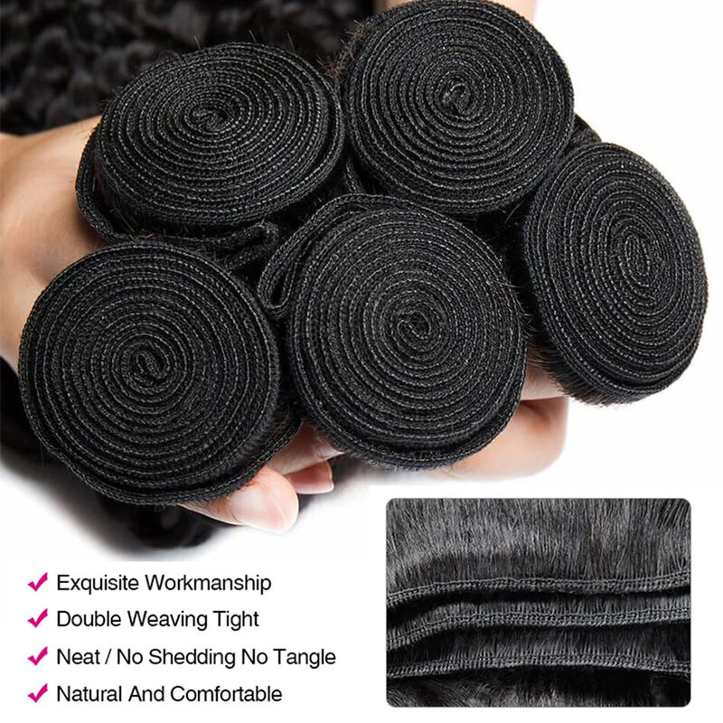 Diepe Golf Human Hair Bundels Met 13X4 Transparante Hd Lace Frontale Braziliaanse Extensions Weave 3 4 Bundels Met Sluiting Voor Vrouwen