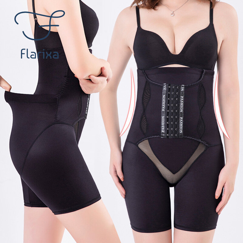 Flarixa – culotte abdominale taille haute pour femmes, sous-vêtement amincissant post-partum, Boxer de sécurité, Corset modelant le corps