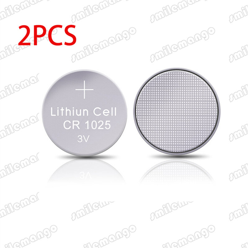 2PCS-50PCS 3V CR1025 Lithium Button Battery KL1025 BR1025 LM1025 DL1025 CR 1025 5033LC Coin Cell Watch Batteries for Toys Remote