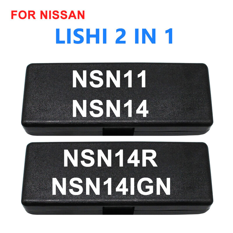Lishi 2 in 1 nsn11 nsn14 nsn14rnsn14ign for nissanピック@ デコーダーの錠前ツール