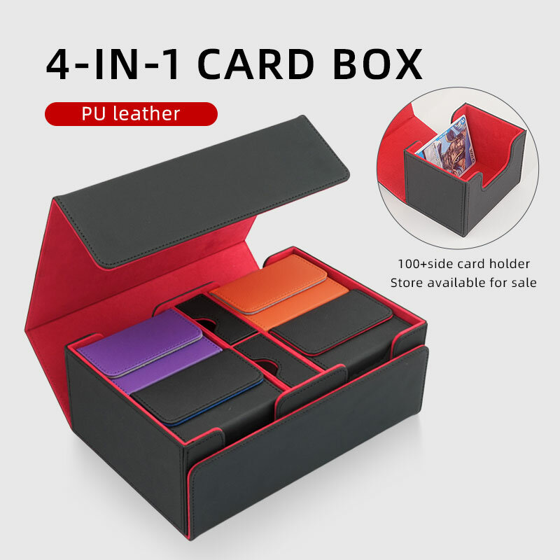 صندوق سطح بطاقة TCG سحري ، حقيبة لعبة الورق ، صندوق تخزين ، مجموعة ألعاب ، علبة بطاقات (باستثناء الصناديق الصغيرة)