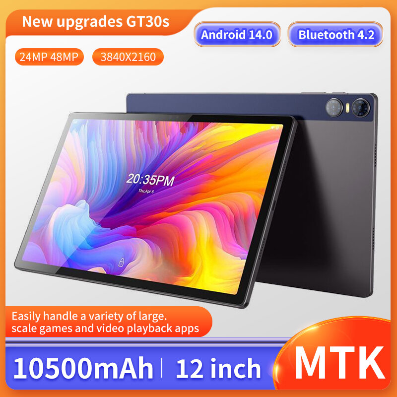 2024 New Tablets 10.11 12 Inch Android 13.0 16 GB RAM 1TB ROM Dual SIM Dual Standby WIFI Google Play Worldwide Edition 5G hot