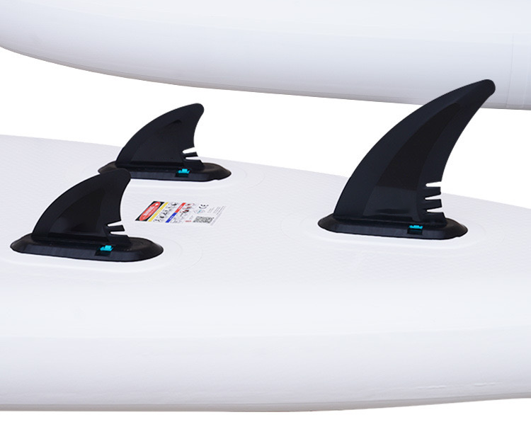 SUP sirip Tengah dan sirip samping, gaya baru berdiri/Paddle/papan tiup papan selancar olahraga air sirip pusat