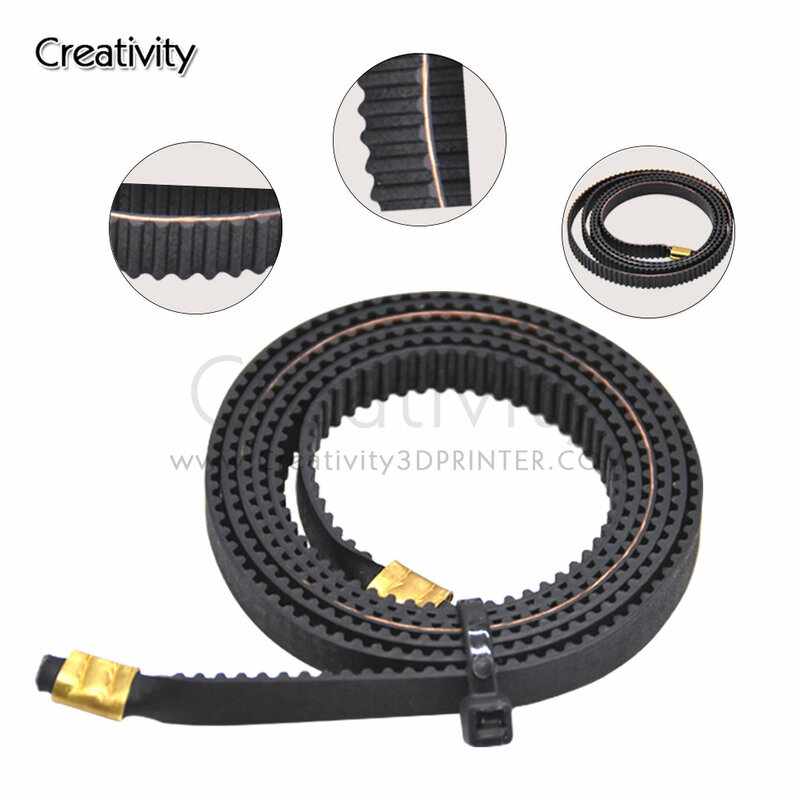 For Elegoo Neptune 4,Pro Neptune 3,Pro X-Axis +Y Axis Synchronous Rubber GT2 Width 6mm Timing Belt Fit NP4,N4P 3d Printer Part