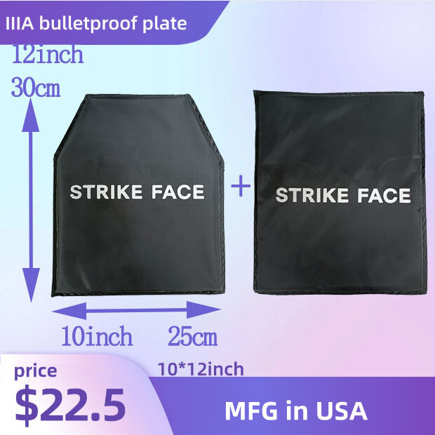 NIJ IIIA 3A PEUD Soft Bulletproof Board Bulletproof Backpack Board - Free Shipping in USA