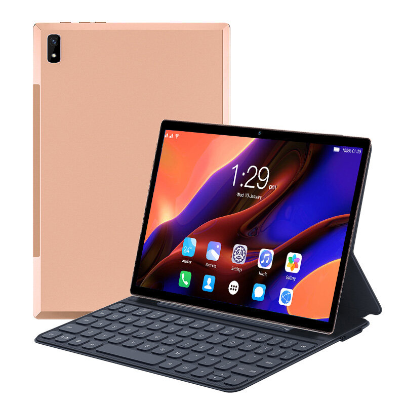 Por android 13,0 tablet 10,1 neue inch 16gb ram 1tb rom gps wifi kommunikation 4g/5g google play mit tastatur bluetooth