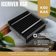 CR Iceriver novo Ks0 pro, poder 200g Kas, 100W
