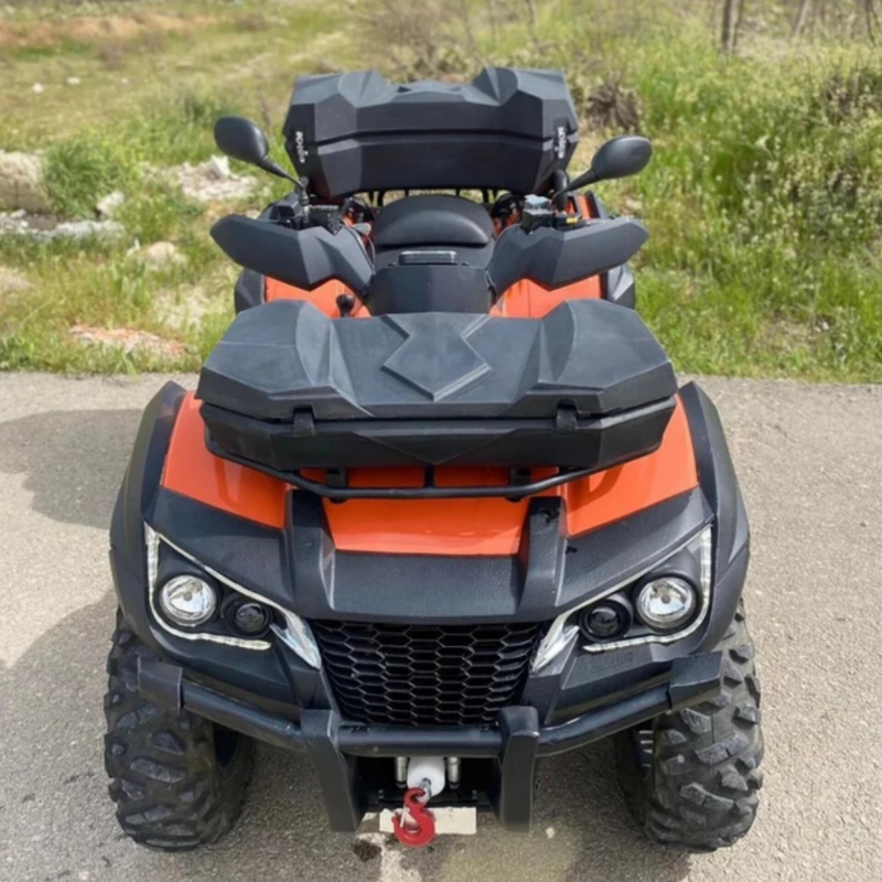 50L sicher latch schwarz ATV stamm top box langlebig vorne lagerung gepäck top box fall mit hoher qualität lock system für neue ATV