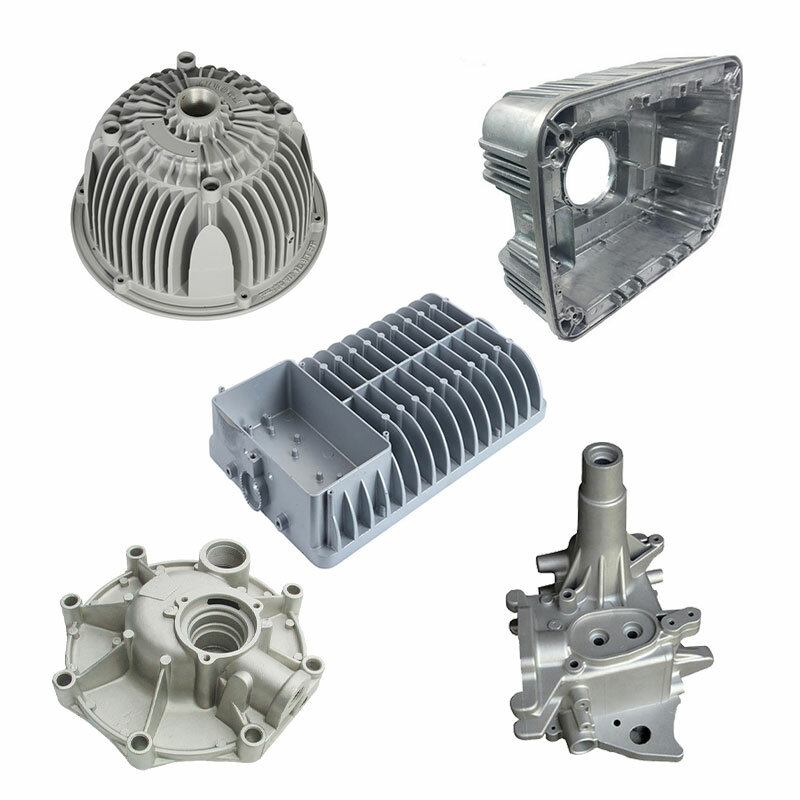 custom new designed die casting aluminium LED products CNC machining & CNC milling