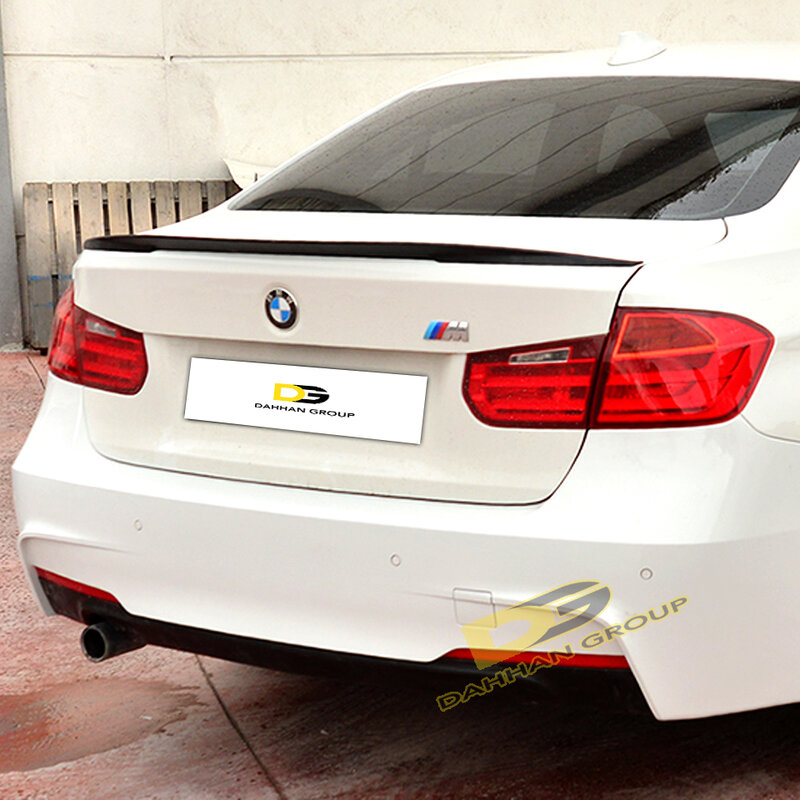 B.M.W 3 Series F30 2012 - 2018 M Performance Style Rear Trunk Boot Spoiler Wing Lip Painted or Raw Surface ABS Plastic M3 Kit