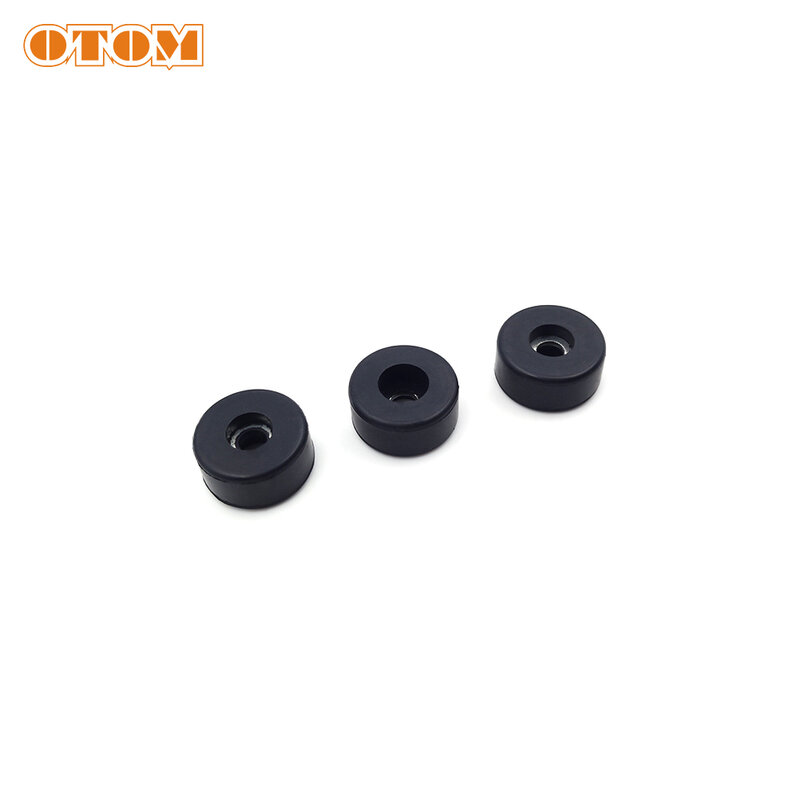 OTOM Motorcycle Tank Rest Rubber Fuel Tank Mounting Damper Roller Guard For KTM SX SXF XC XCF EXC EXCF HUSQVARNA FC FE GASGAS MC