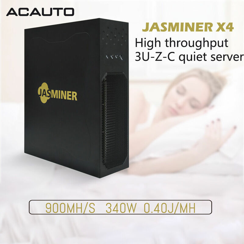 CR ซื้อ2แถม1 X4-Q-C jasminer ใหม่และอื่นๆ900MH คนขุดแร่ Ethw ASIC/S 340W ที่ใช้พลังงานต่ำ