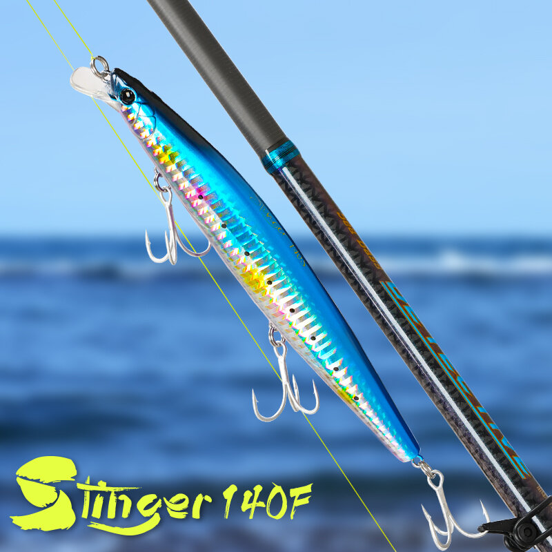 TSURINOYA-señuelo de pesca Stinger 140S, cebo duro de fundición ultralargo, DW92, 140mm, 26g