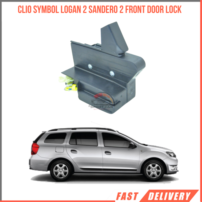 Left front door lock Clio symbol Logan 2 Sandero 2 8050warehouse 19R fast shipping from warehouse