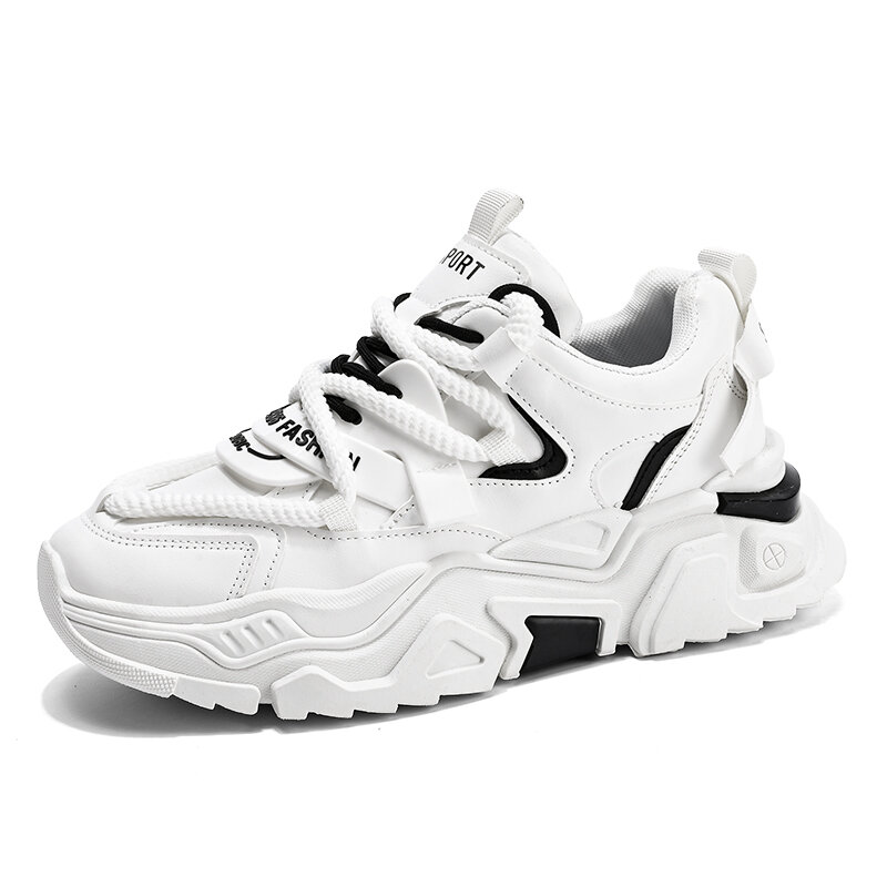 Мужские кроссовки в стиле панк, спортивная обувь для бега, Мужская Вулканизированная прогулочная обувь в уличном стиле, 2024
