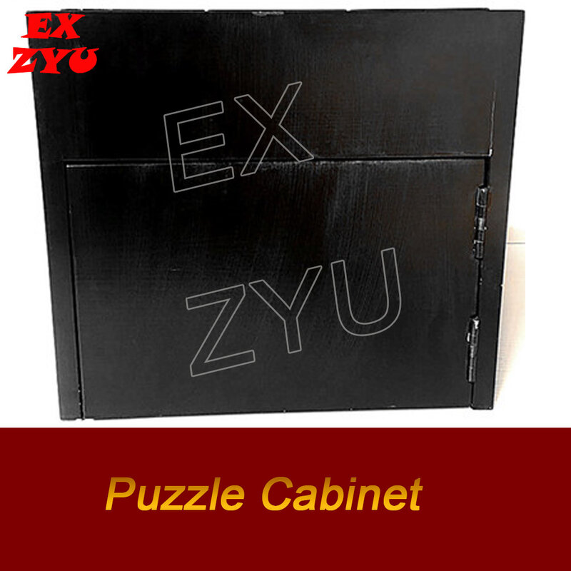 Escapar sala adereços puzzle gabinete colocar todas as 9 peças em posições corretas para o padrão para desbloquear gabinete fuga jogo ex zyu