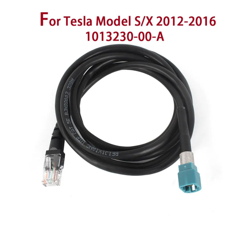 Tesla、1.5メートル、1137658-00-a、1013230-00-a、1013230-00-a、ツールボックス3、s、3、x、y用のイーサネット診断サービスケーブル