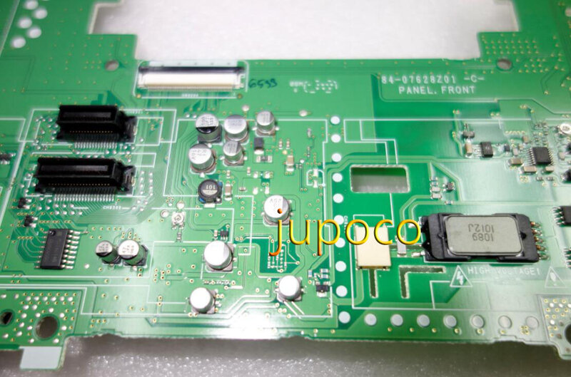 Panel de circuito PCB RNS510 para VW, placa de circuito con botón LED, versión roja, sistemas de audio de navegación GPS para coche Volkswagen RNS510