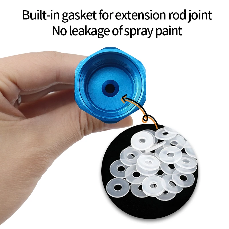 Gasket untuk cat tanpa udara panduan semprotan Aksesori & ekstensi ujung, untuk mencegah cat dan air bocor dari koneksi