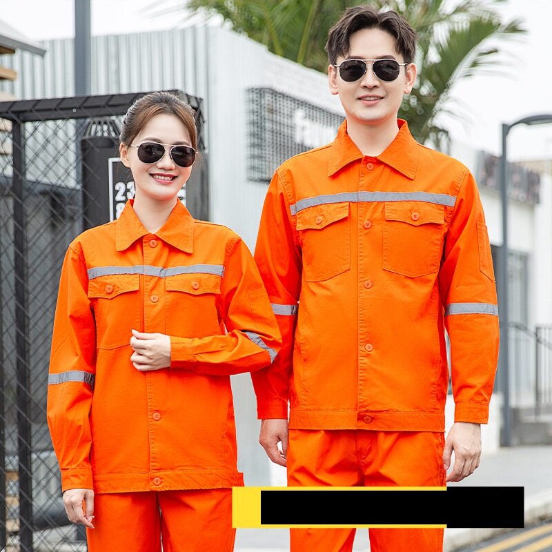 2023new Coal Miner Underground Labor Protection Workwear Suit Male Cotton Reflective Pants Welder Suit Tooling Work Coveralls