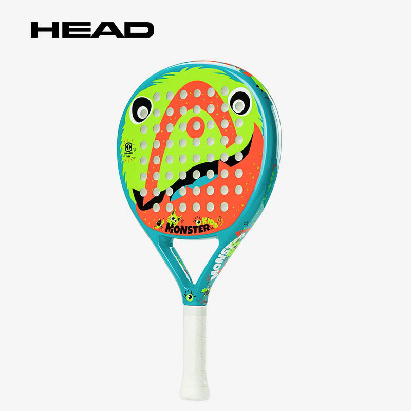 Head Monster-Raquete de tênis composto de carbono para adolescente, Paddle Cage para crianças e adolescentes, 300g