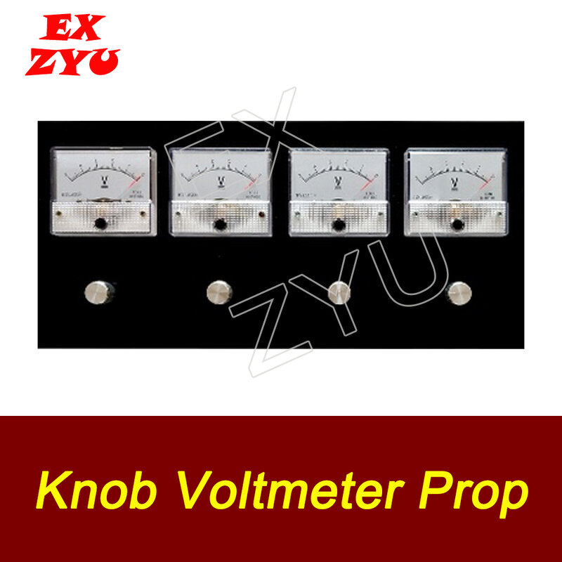 Knopf Voltmeter Prop Escape Room Prop Real Life Spiel Drehen Sie die Knöpfe, um die Position Interruptor Jogo de Fuga ex Zyu zu korrigieren