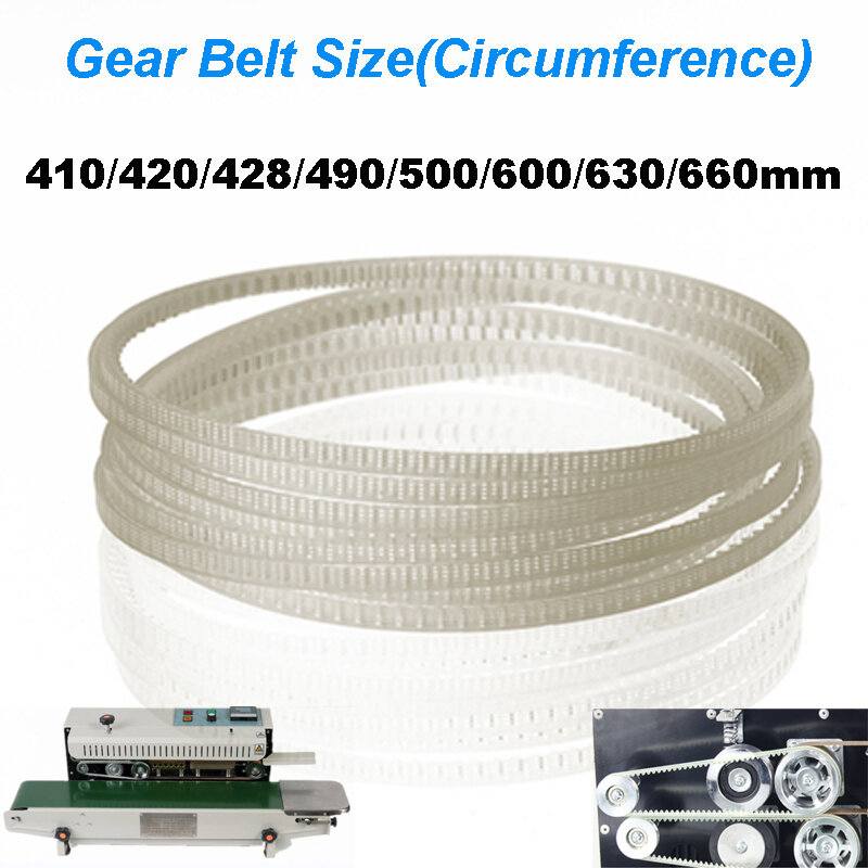 10 PCS 410mm 420mm 428mm Band Seal For Continuous Sealing Machine FR FRD 750 770 900 980 1000 Sealer Spare Part Seal Accessories