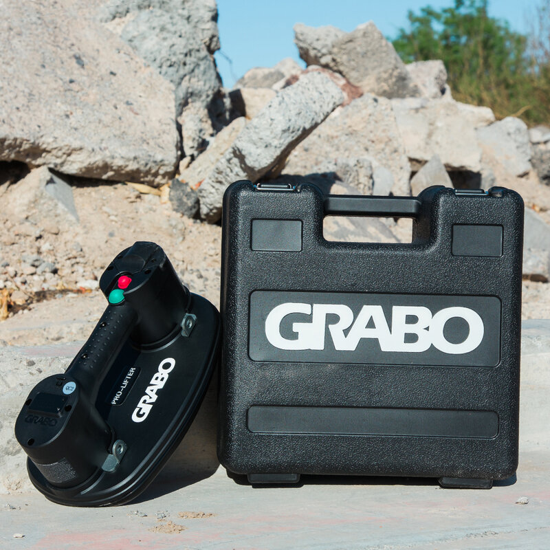 USA Lager GRABO Heber Tragbare Granit Glas Elektrische Vakuum Tasse Heber Heavy hebe leicht gemacht