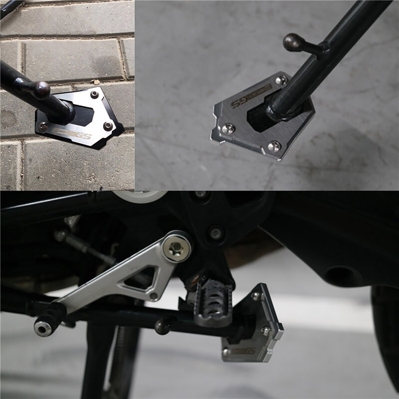 Placa de extensión de soporte lateral para motocicleta accesorios para BMW R1200GS, R1200 GS, Adventure R 1200, GSA, gs1200 LC 2020, 2019, 2018, 1200GSA
