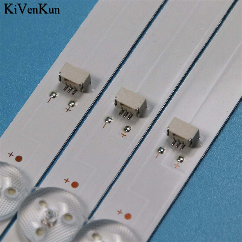 6 barras brandnew da lâmpada do diodo emissor de luz da tevê dos pces para hkpro hkp55sm4 tiras de luz de fundo JL.D550C1330-004AS/DS-M_V03 fitas diagonais 4c-lb550t-jfac