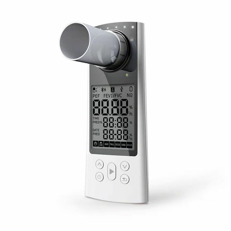 CONTEC SP80B مقياس التنفس الرقمي VC الرئة مقياس التنفس PEF FEFV1 FEF حجم الرئة