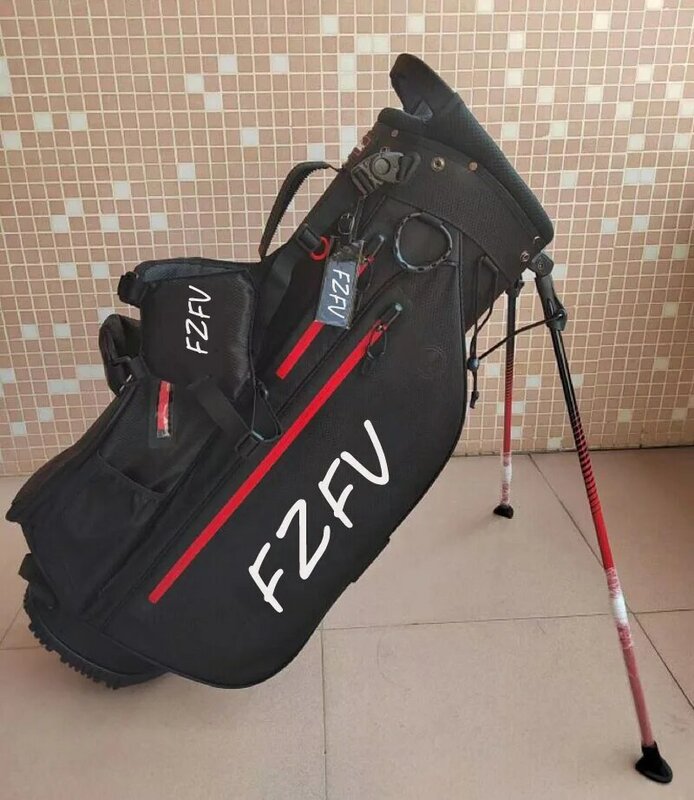 2024 New Golf Stand Bag Waterproof Wear resistant Fashionable, Lightweight, Fourteen Grid Unisex Golf Bag