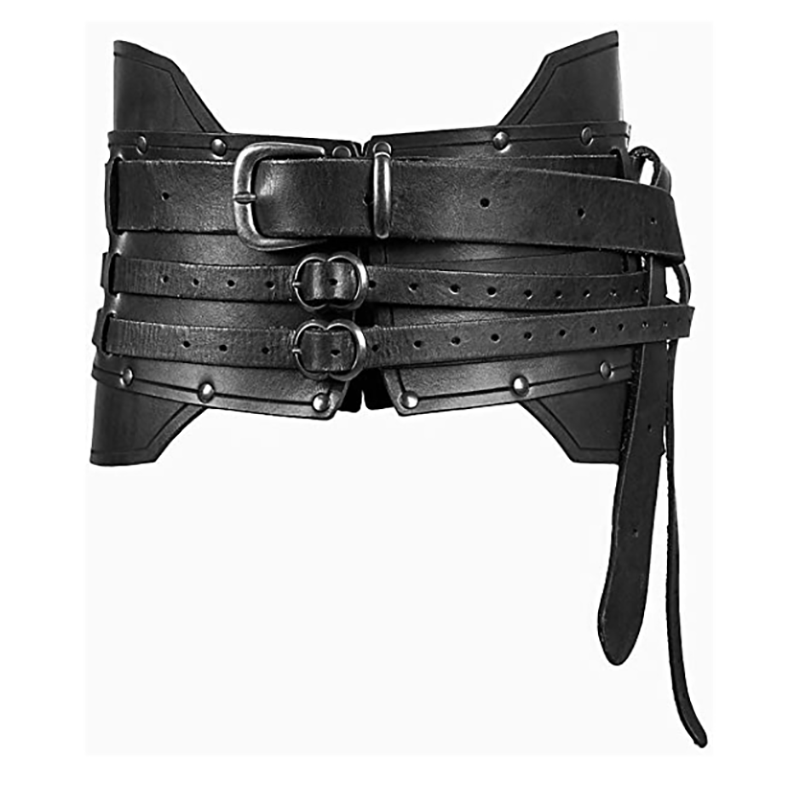 Cinturón Medieval renacentista con diseño ajustable, accesorio de disfraz de cintura Steampunk, Caballero Vikingo, pretina antigua para mujeres y hombres